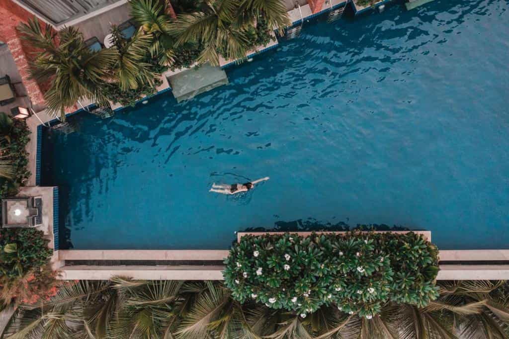 5 Star hotel Swimming pool at The Westin Goa in Anjuna